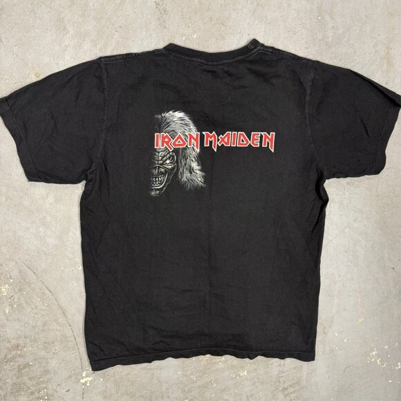 Iron Maiden Death on the Road Heavy Metal Band TShirt Short Sleeve Black Medium - Picture 7 of 8
